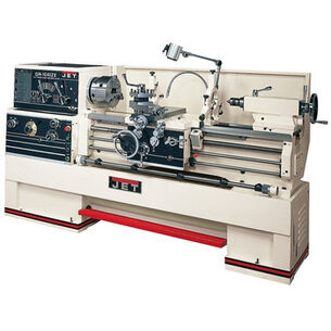 PRODUCTS | JET GH-1660ZX Lathe with 2-Axis ACU-RITE 200STaper Attachment and Collet Closer Installed