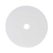 CLEANERS AND CHEMICALS | Boardwalk 21 in. Diameter Polishing Floor Pads - White (5/Carton)