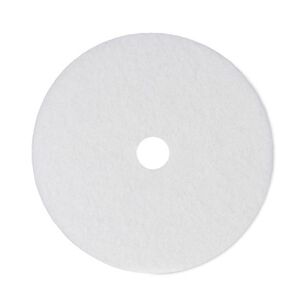 CLEANERS AND CHEMICALS | Boardwalk 21 in. Diameter Buffing Floor Pads - White (5/Carton)