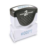 STAMPS AND STAMP SUPPLIES | ACCUSTAMP2 1.63 in. x 0.5 in. Pre-Inked COPY Shutter Stamp - Blue