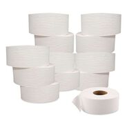 TOILET PAPER | GEN 3.1 in. x 1000 ft. 2-Ply JRT Jr. Jumbo-Junior Bath Tissue - White (12/Carton)