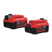 POWER TOOL ACCESSORIES | Factory Reconditioned Craftsman (2-Pack) V20 4 Ah Lithium-Ion Battery