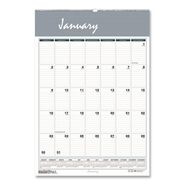 CALENDARS AND PLANNERS | House of Doolittle 12 in. x 17 in. 12-Month (Jan.-Dec.) 2026 Bar Harbor Recycled Wirebound Monthly Wall Calendar - Multicolor