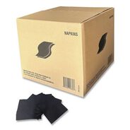 FACILITY MAINTENANCE SUPPLIES | GEN 1401 4000-Piece/Carton 1-Ply 9 in. x 4.5 in. Cocktail Napkins - Black