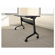 PRODUCTS | Mayline LF48S5 46.88 in. x 21.25 in. x 27.88 in. Flip-n-Go Table Base - Black