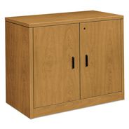 OFFICE FILING CABINETS AND SHELVES | HON 10500 Series 36 in. x 20 in. x 29.5 in. Storage Cabinet with Doors - Harvest