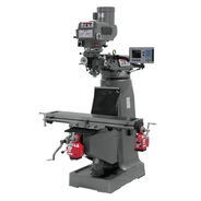 MILLING MACHINES | JET JTM-4VS Mill with ACU-RITE 200S DROX Powerfeed and Y Powerfeed Installed