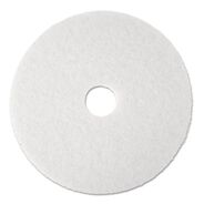 SPONGES AND SCRUBBERS | 3M 17 in. Low-Speed Super Polishing Floor Pads - White (5/Carton)