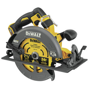 SAWS | Dewalt FLEXVOLT 60V MAX Brushless Lithium-Ion 7-1/4 in. Cordless Circular Saw with Brake (Tool Only)