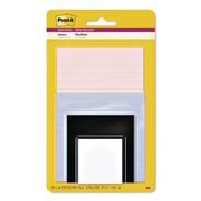 NOTEBOOKS AND PADS | Post-it Notes Super Sticky 45-Sheet Pads in Simply Serene Colors - Assorted Sizes/Assorted Colors