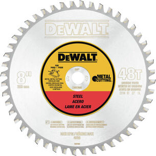 CIRCULAR SAW BLADES | Dewalt 40T 8 in. Ferrous Metal Cutting with 5/8 in. Arbor