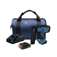 NAILERS | Factory Reconditioned Bosch 18V Brushless Lithium-Ion 18-Gauge Cordless Brad Nailer Kit (2 Ah)