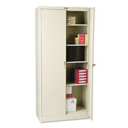 PRODUCTS | Tennsco 36 in. x 18 in. x 78 in. High Deluxe Cabinet - Putty