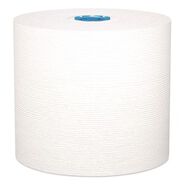 PAPER AND DISPENSERS | Kleenex 1-Ply 7.5 in. x 700 ft. Hard Roll Paper Towels with Premium Absorbency Pockets - White with Gray Core (6/Carton)