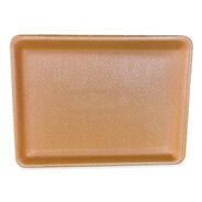 FOOD SERVICE | GEN 9PYEL 12.25 in. x 9.25 in. x 0.62 in. #9P Meat Trays - Yellow (200/Carton)