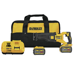 SAWS | Dewalt FLEXVOLT 60V MAX Brushless Lithium-Ion 1-1/8 in. Cordless Reciprocating Saw Kit with (2) 9 Ah Batteries