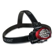 LIGHTING | GoGreen Power LED Headlights, 3 AAA Batteries (Included), Red