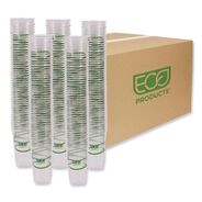 CUPS AND LIDS | Eco-Products GreenStripe 20 oz. Renewable and Compostable Cold Cups - Clear (1000/Carton)