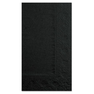 PRODUCTS | Hoffmaster Dinner Napkins, 2-Ply, 15 x 17, Black, 1000/Carton