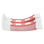 PRODUCTS | Pap-R Products 500 Dollar in 5 Dollar Bills Currency Straps - Red (1000/Pack)