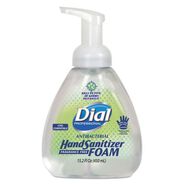 FACILITY MAINTENANCE SUPPLIES | Dial Professional 15.2 oz. Pump Bottle Antibacterial Foam Hand Sanitizer - Fragrance-Free