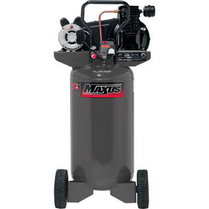  | Maxus 2 HP 26 Gallon Oil-Lube Wheeled Vertical Air Compressor
