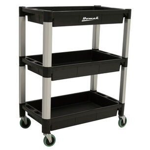  | Homak 30 in. x 16 in. 3-Shelf Utility Cart