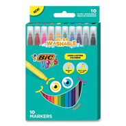 PRODUCTS | BIC Kids Medium Bullet Tip Ultra Washable Markers - Assorted Colors (10/Pack)