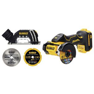CUT OFF GRINDERS | Factory Reconditioned Dewalt 20V MAX XR Brushless Lithium-Ion 3 in. Cordless Cut-Off Tool (Tool Only)