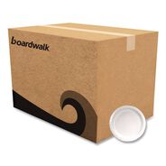 BOWLS AND PLATES | Boardwalk CP9B1008125A 9 in. Diameter Paper Dinnerware Plate - White (1000/Carton)