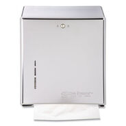 PAPER TOWELS AND NAPKINS | San Jamar 11.38 in. x 4 in. x 14.75 in. C-Fold/Multifold Towel Dispenser - Chrome