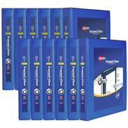 BINDERS | Avery 11 in. x 8.5 in. 3-Ring Framed View Heavy-Duty Binders with 1 in. Capacity - Navy Blue (12/Carton)