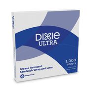 PRODUCTS | Dixie 12 in. x 12 in. All-Purpose Dry Wax Paper Food Wrap - White (5000/Carton)