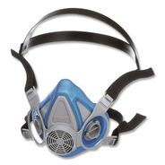 MASKS | MSA Advantage 200 LS Respirator with 2-Piece Neckstrap - Medium, Blue