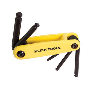 HEX WRENCHES | Klein Tools 5-Key SAE Sizes Grip-It Ball End Hex Set