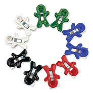 PAPER CLIPS AND FASTENERS | TPG Creations Magnet Man - Assorted Colors (10/Pack)