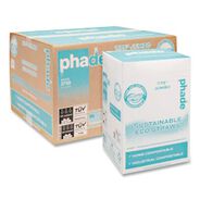 PRODUCTS | phade 511167 7.75 in. PHA Wrapped Marine Biodegradable Straws - Ocean Blue (375/Box, 10 Boxes/Carton)