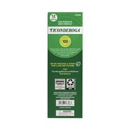 PENCILS | Dixon Ticonderoga Beginners HB (No. 2) Woodcase Pencil with Eraser and Microban Protection - Black Lead/Yellow Barrel (1-Dozen)