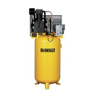 PRODUCTS | Dewalt 7.5 HP 80 Gallon 175 Max PSI 21.2 SCFM @ 175 PSI 2-Stage Oil-Lube Electric Stationary Vertical Air Compressor