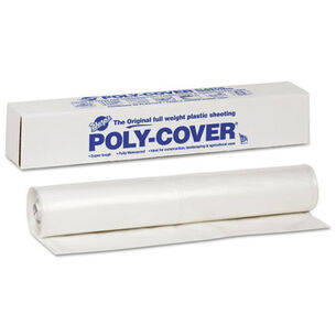  | Warp Bros Poly-Cover 4 Mil 10 in. x 100 in. Plastic Sheets - Clear