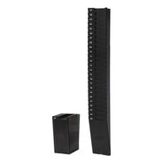 PRODUCTS | LZB 25-Pocket ABS Plastic Time Card Rack for 7 in. Cards - Black