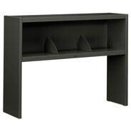OFFICE DESKS AND WORKSTATIONS | HON 38000 Series 48w x 13.5d x 34.75h Stack On Open Shelf Hutch - Charcoal