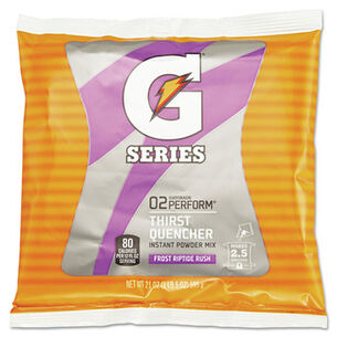  | Gatorade G Series 21 oz. Powder Drink Mix Pouches - Riptide Rush (Carton of 32 Each)