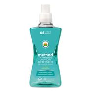 CLEANING AND SANITATION | Method 01489 53.5 oz 4X Concentrated Laundry Detergent - Beach Sage (4/Carton)