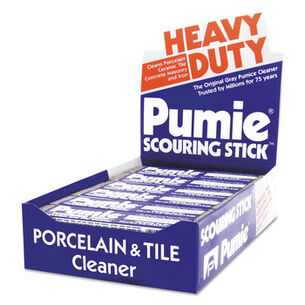 CLEANING TOOLS | Pumie 6.75 in. x 1.25 in. Scouring Stick - Gray (1 Dozen)