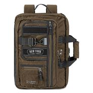 OFFICE AND OFFICE SUPPLIES | SOLO 4.25 in. x 17.5 in. x 17.5 in. Zone Nylon Briefcase Fits Devices Up to 15.6 in. - Bronze