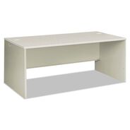 PRODUCTS | HON H38934.B9.Q 38000 Series 72 in. x 36 in. x 30 in. Desk Shell - Light Gray/Silver