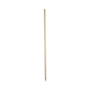 PRODUCTS | Boardwalk 1.13 in. Diameter x 60 in. Handle Length Metal Tip Threaded Hardwood Broom Handle - Natural