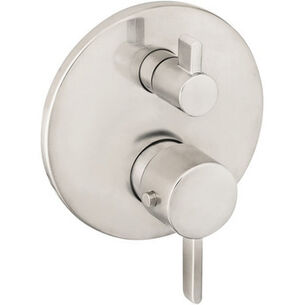  | Hansgrohe Thermostatic Trim with Volume Control (Brushed Nickel)