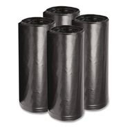 TRASH BAGS | Boardwalk H8046HKKR01 40 in. x 46 in. 45 gal. 0.6 mil Low-Density Waste Can Liners - Black (100/Carton)